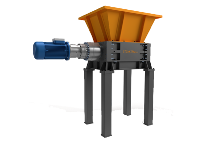 Priemyselný primárny dvojhriadeľový drvič D